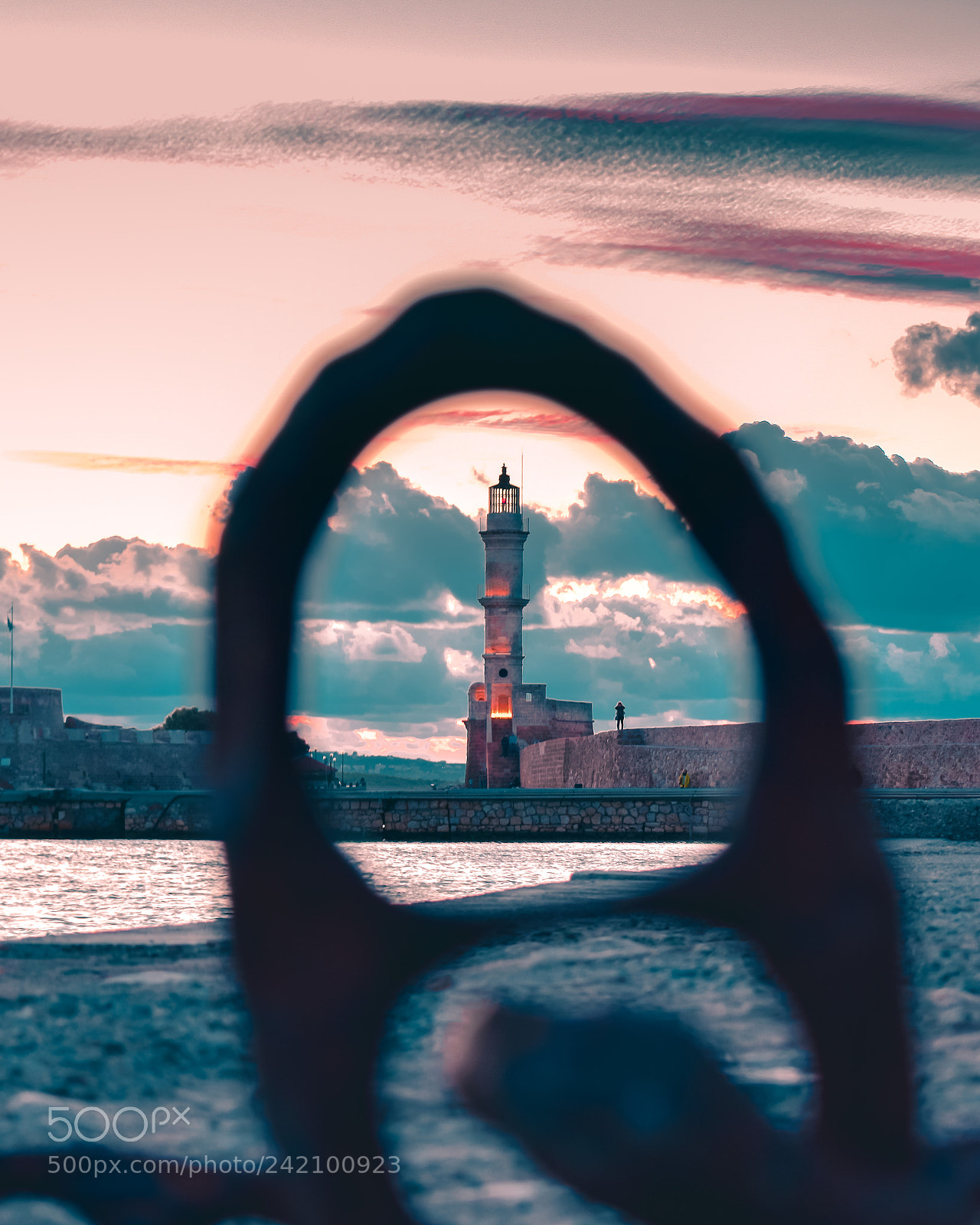 Nikon D5600 sample photo. Chania old port lighthouse photography