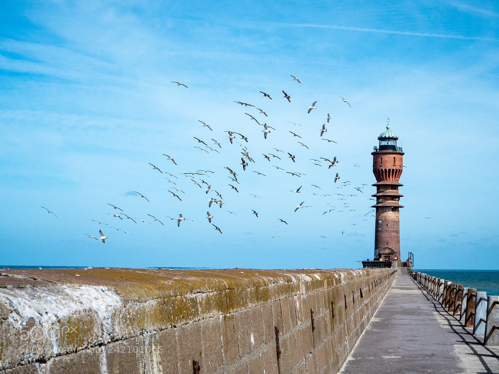 Panasonic Lumix DMC-GX8 sample photo. Dunkerque west pier photography