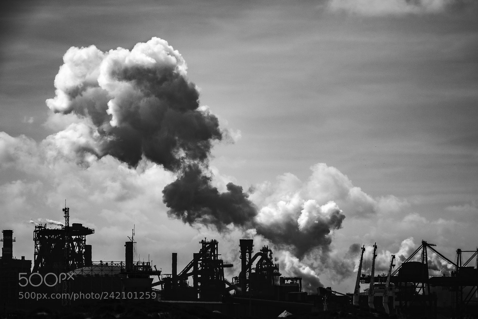 Panasonic Lumix DMC-GX8 sample photo. Industrial landscape photography