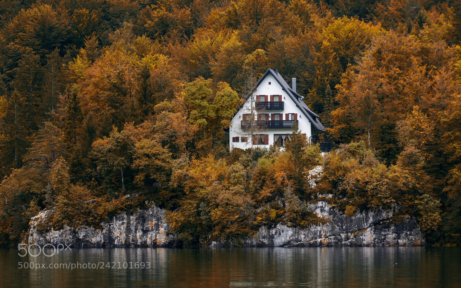 Nikon D7100 sample photo. House on the cliff photography