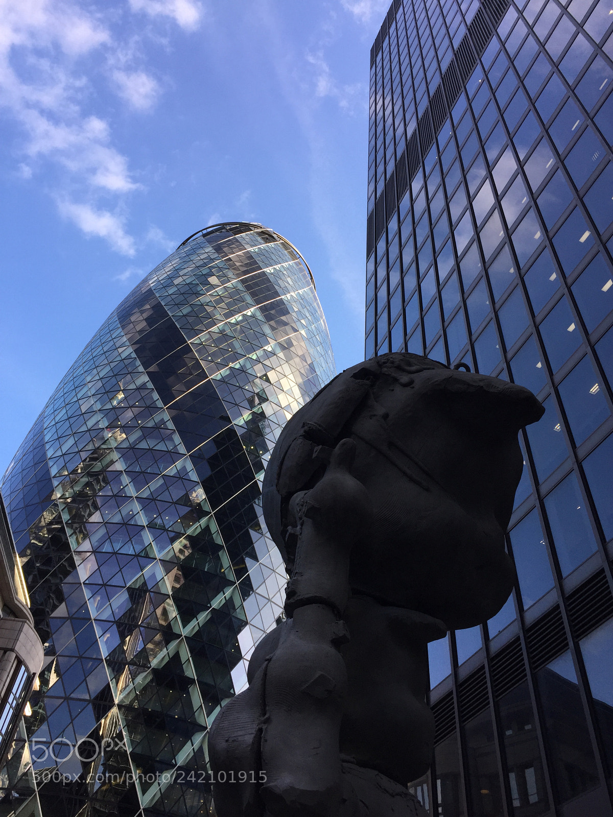 Apple iPhone 6 sample photo. London with blue skyes photography