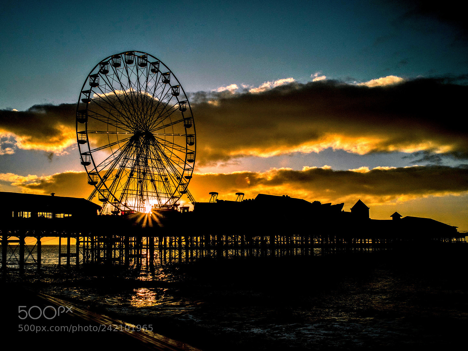 Canon EOS M3 sample photo. Blackpool central pier at photography