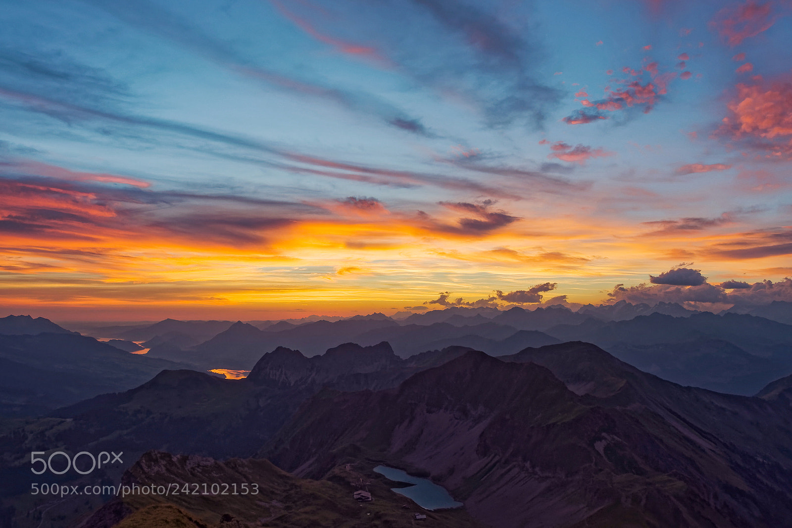 Olympus OM-D E-M1 sample photo. Rothorn sunrise photography