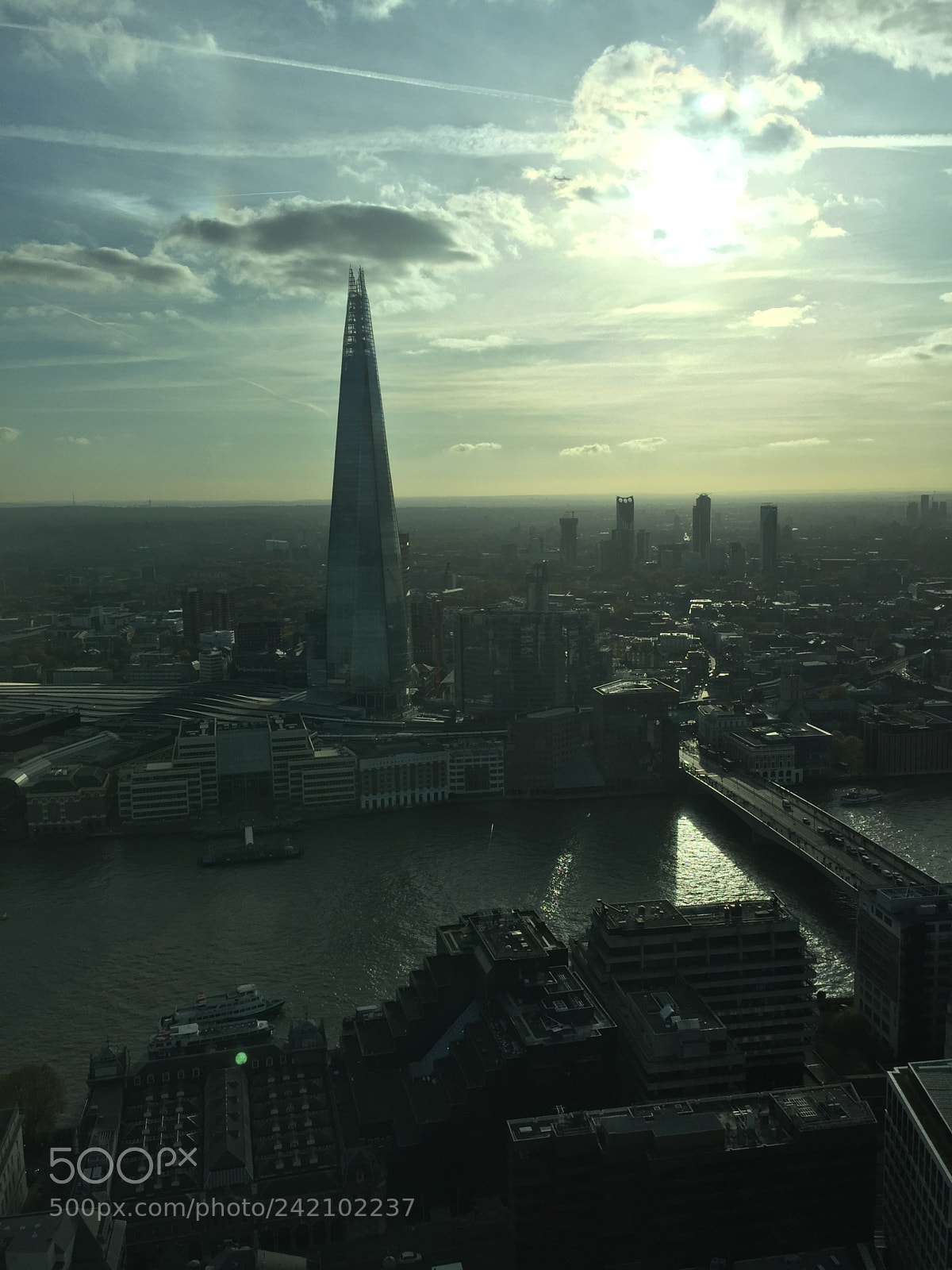 Apple iPhone 6 sample photo. Skyview from london photography