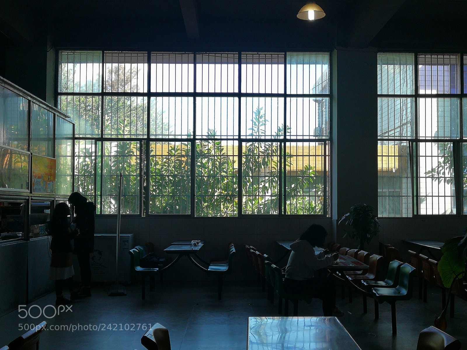 HUAWEI P10 Plus sample photo. School cafeteria_食堂 photography