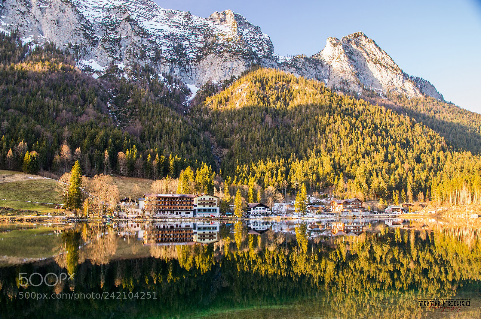 Nikon D3200 sample photo. Hintersee2 photography