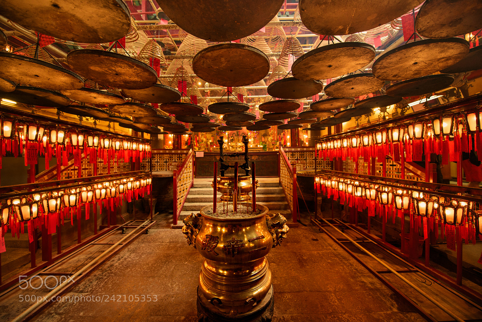 Nikon D810 sample photo. Man mo temple photography