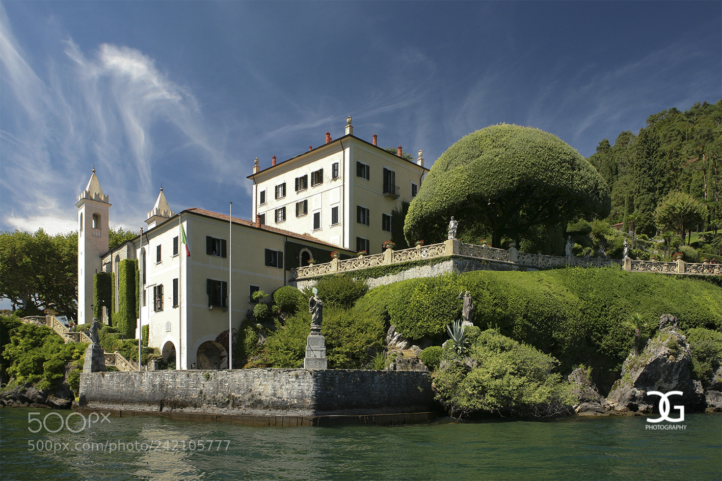 Canon EOS 5D sample photo. Villa balbianello photography