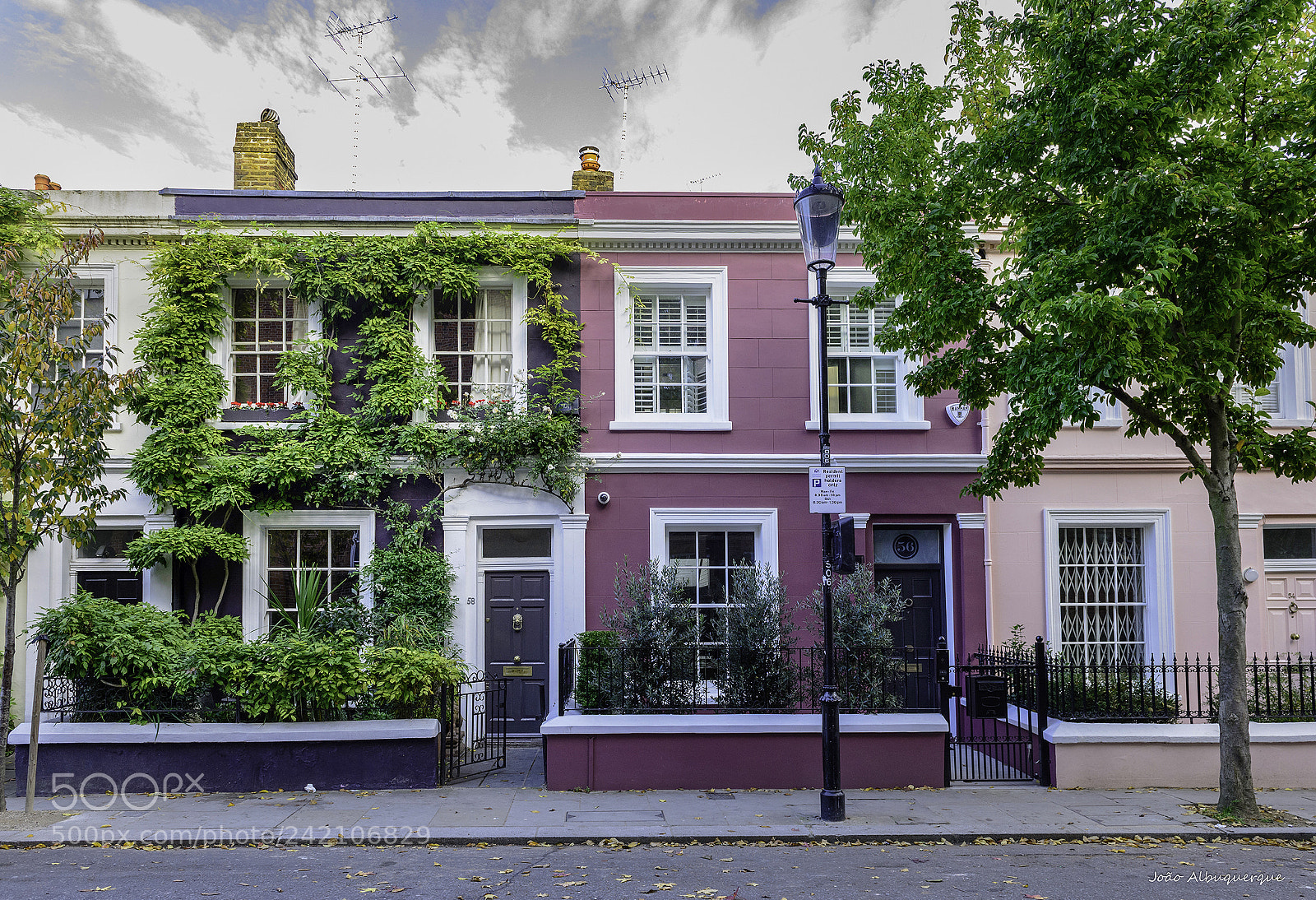 Nikon D600 sample photo. Houses - portobello rd. photography