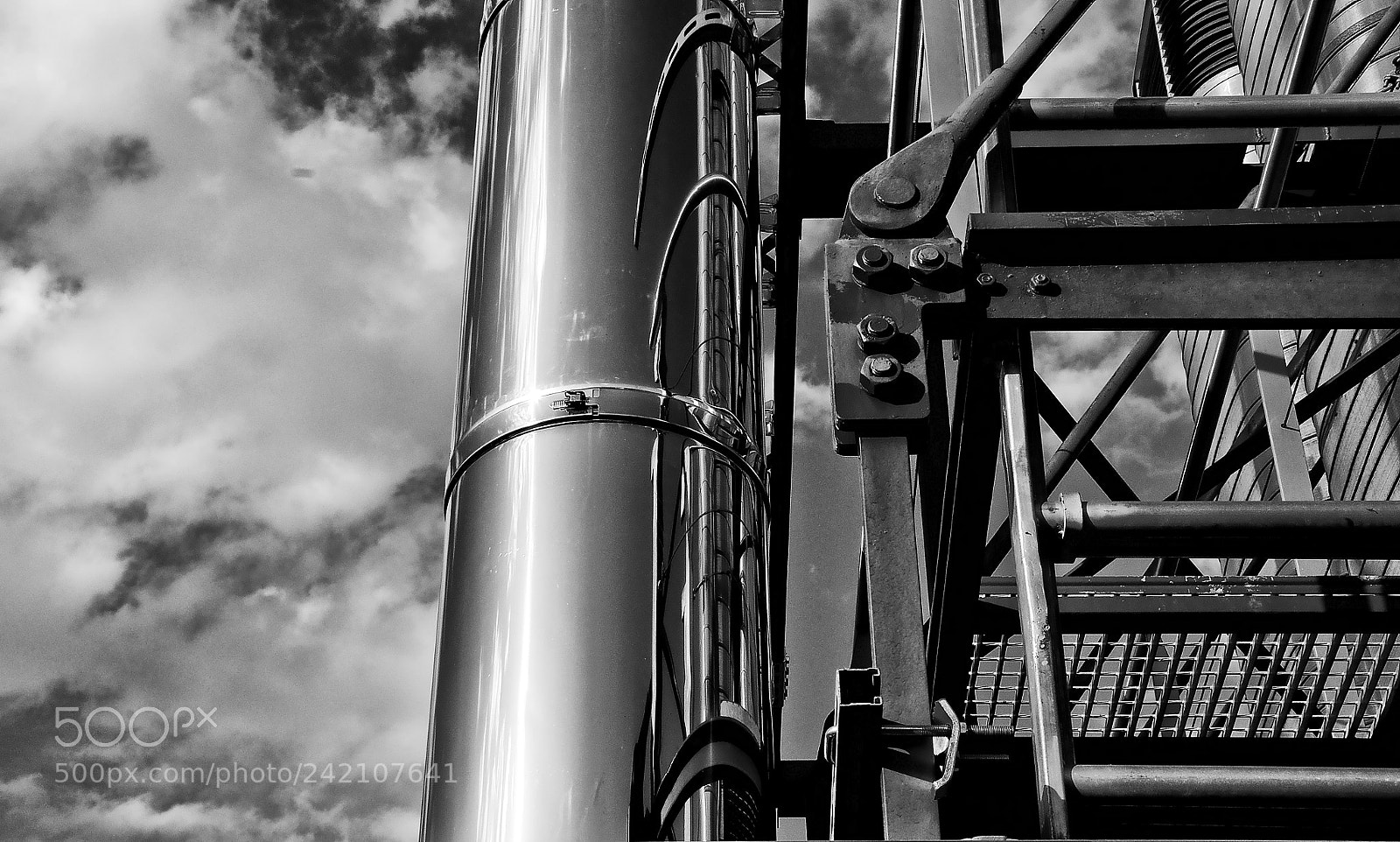 Nikon D90 sample photo. Industrial architecture photography