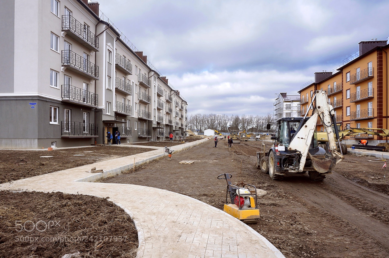 Sony Alpha NEX-3N sample photo. Construction of the new photography