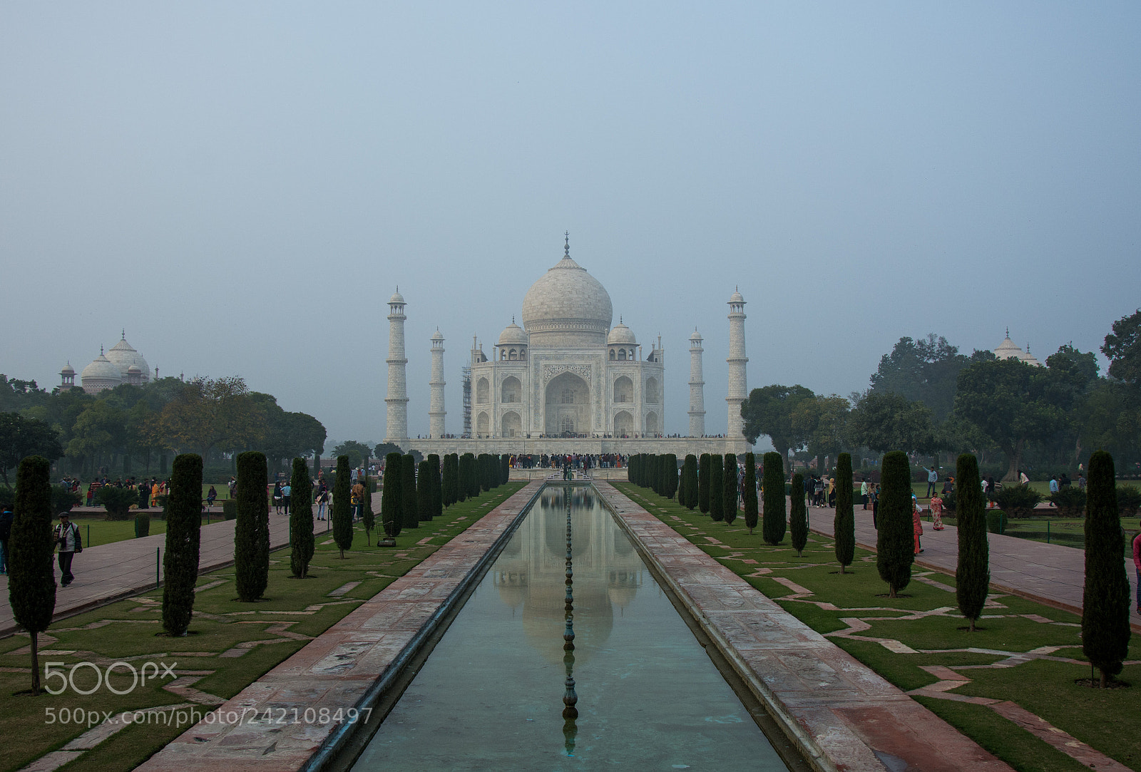 Nikon D7100 sample photo. Taj mahal photography