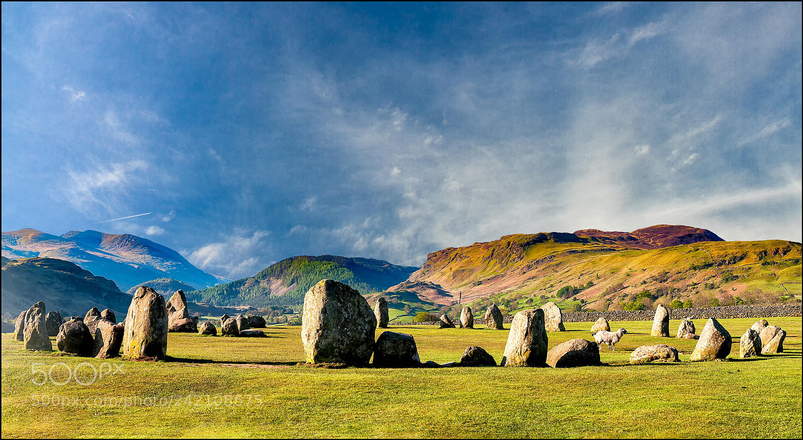 Nikon D300 sample photo. Castlerigg stone circle photography