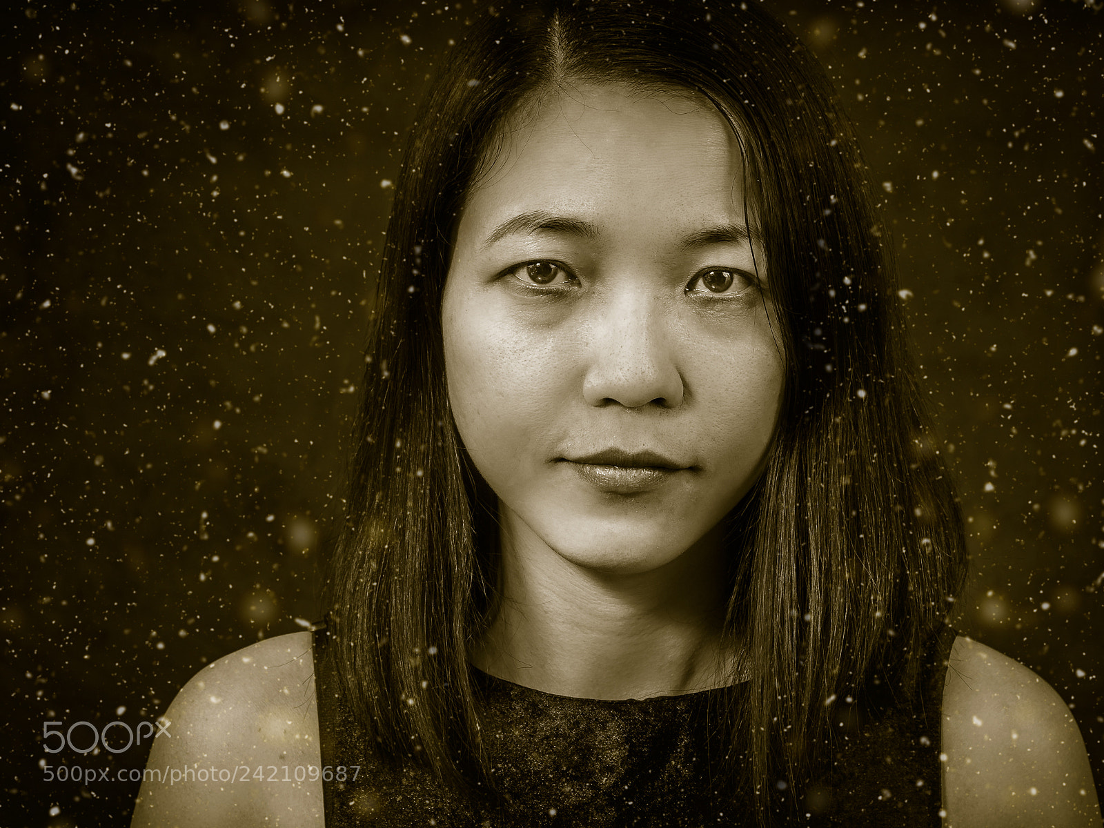 Olympus OM-D E-M1 sample photo. Asian girl on background photography