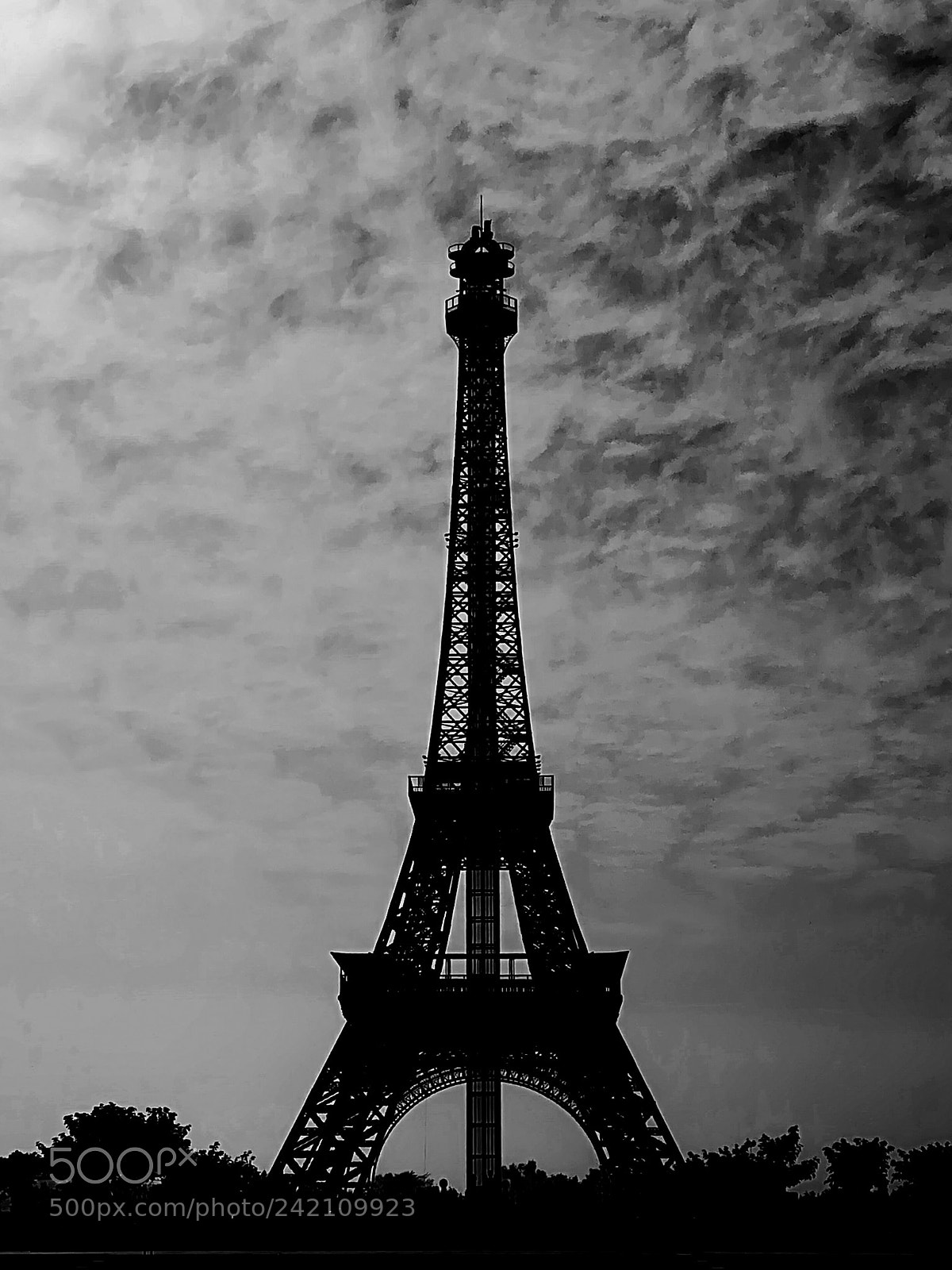 HUAWEI P10 lite sample photo. Eiffel tower photography