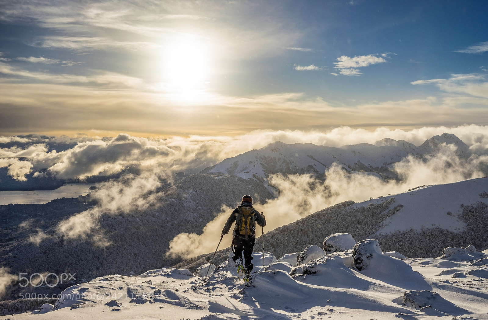 Sony a7 II sample photo. Patagonian golden hour in photography