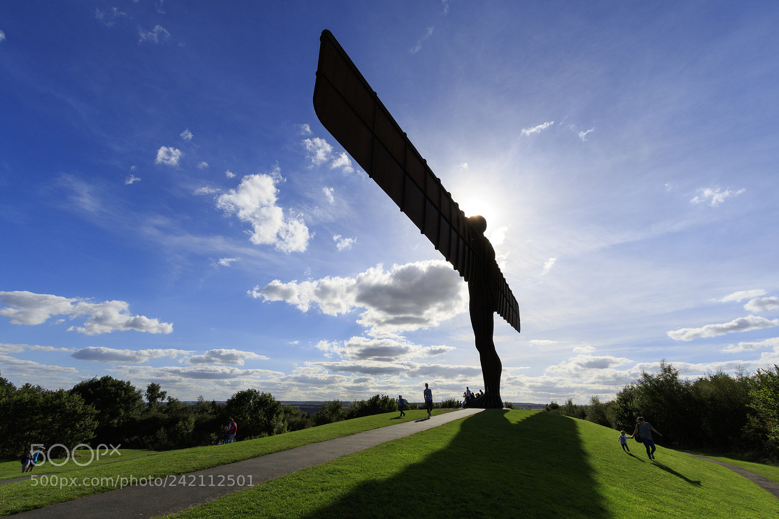 Canon EOS 7D Mark II sample photo. Angel of the north photography