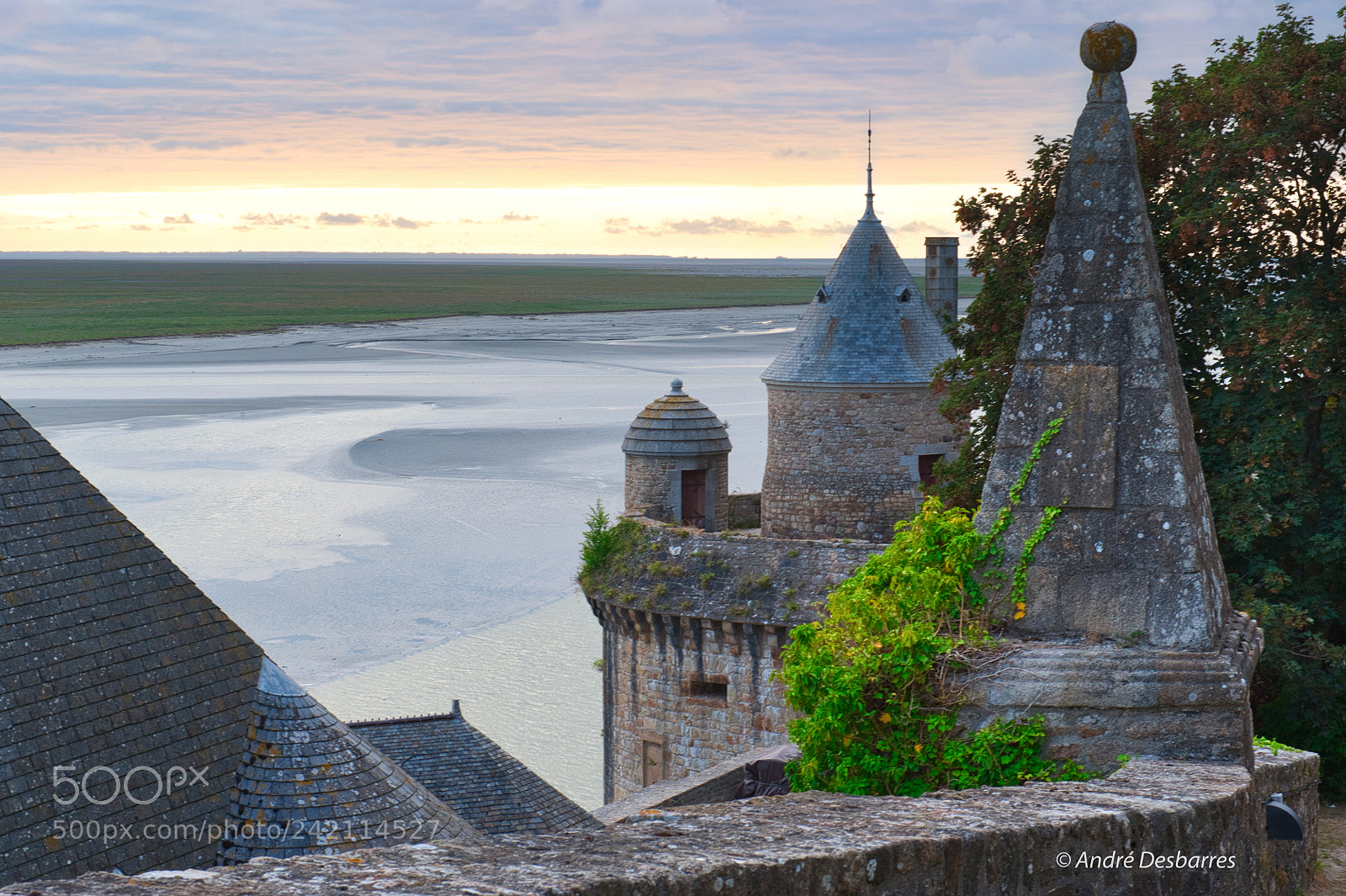 Nikon D3 sample photo. Mont st michel photography