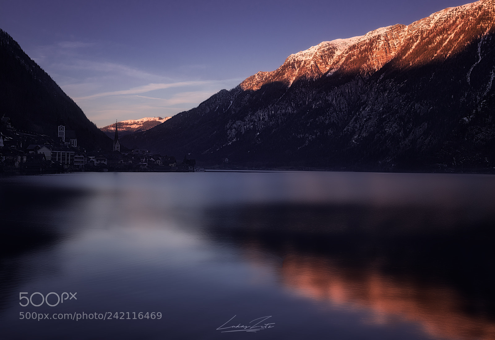 Nikon D600 sample photo. Hallstatt dramatic photography