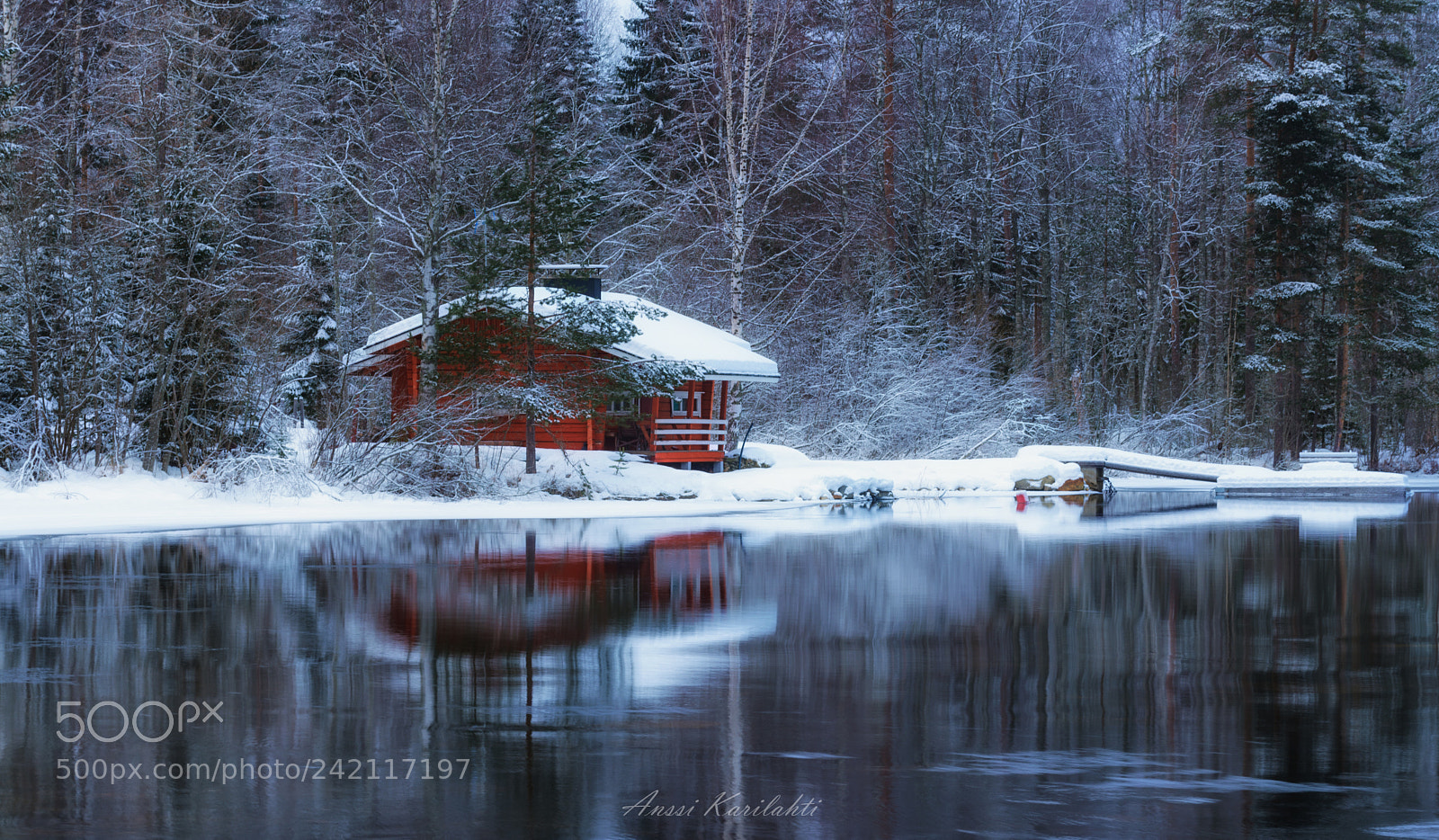 Nikon D600 sample photo. Red cabin in the photography