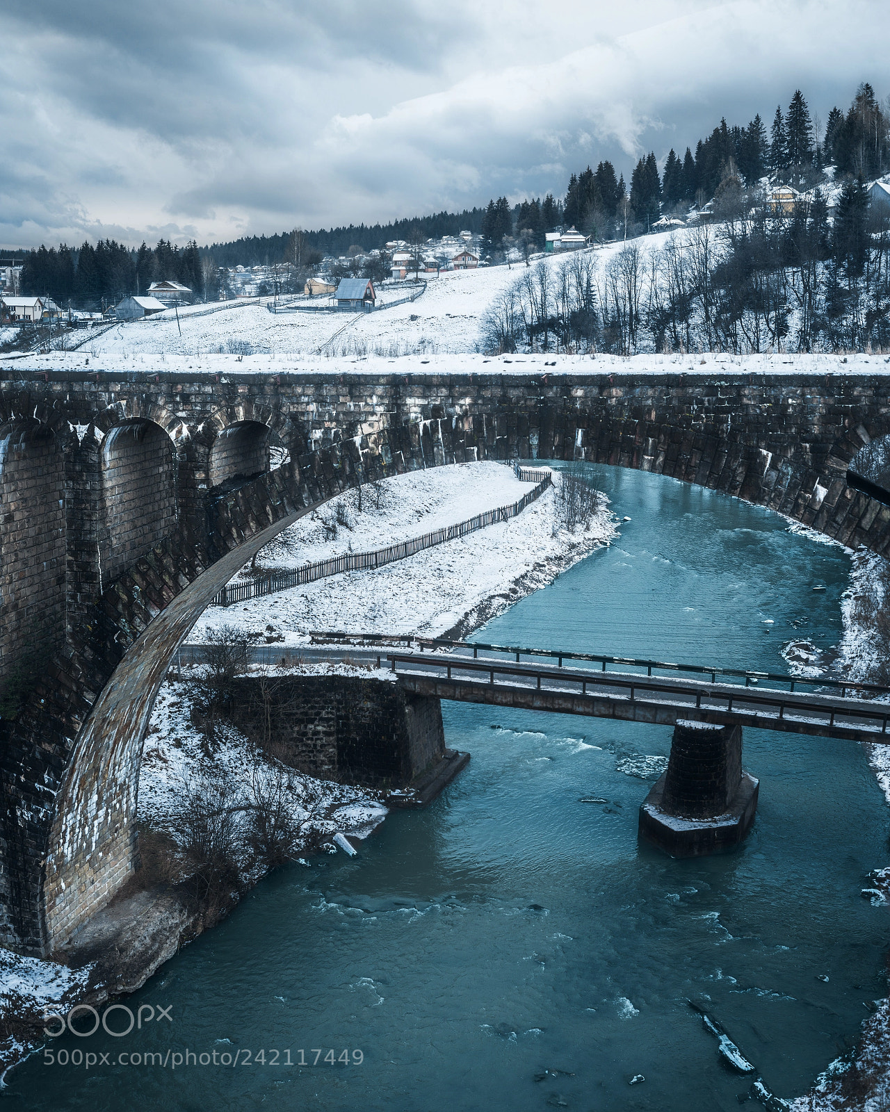 Nikon D800 sample photo. Winter in vorokhta photography