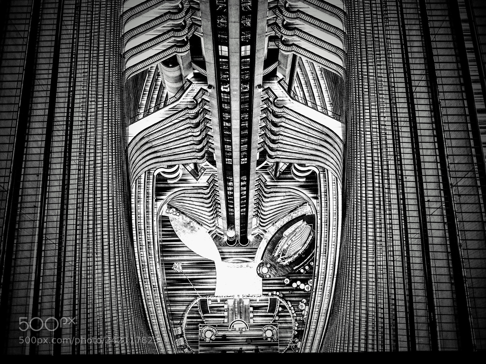Olympus OM-D E-M5 II sample photo. Atlanta marriott marquis photography