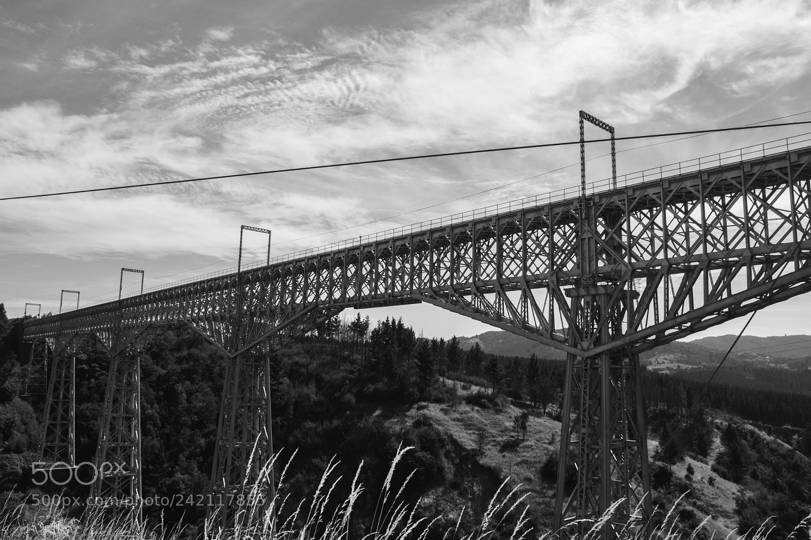Nikon D7100 sample photo. Puente ferroviario photography
