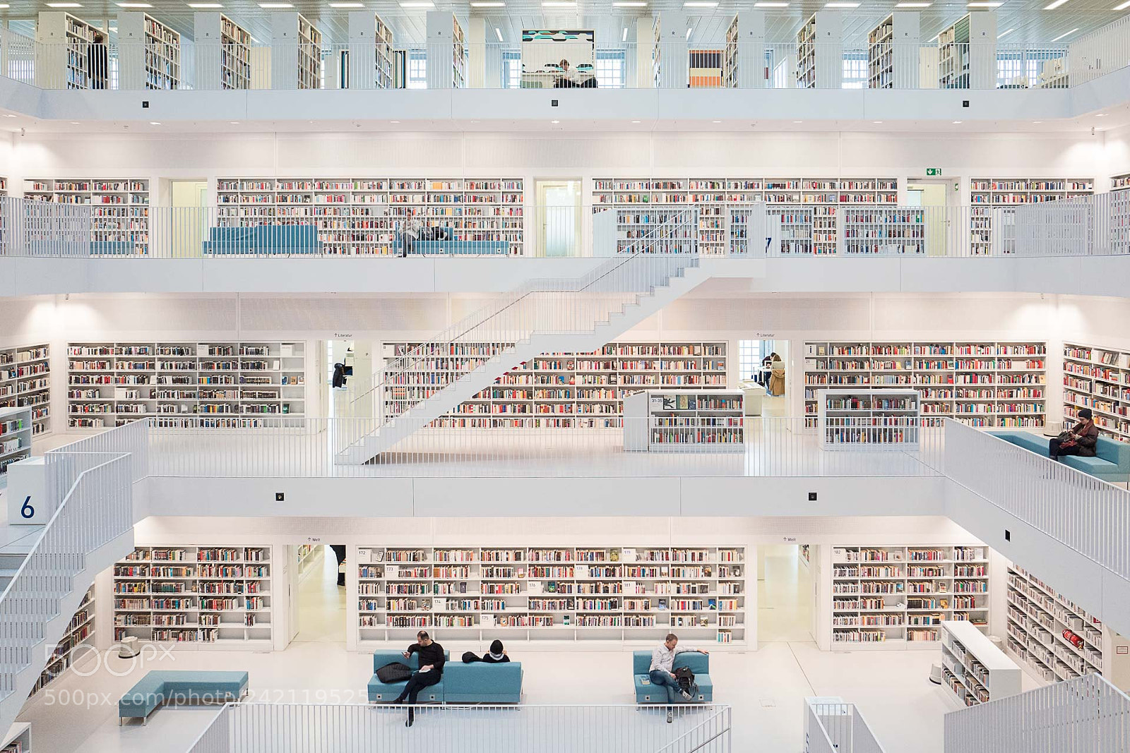 Leica Q (Typ 116) sample photo. Stadtbibliothek stuttgart d -another photography