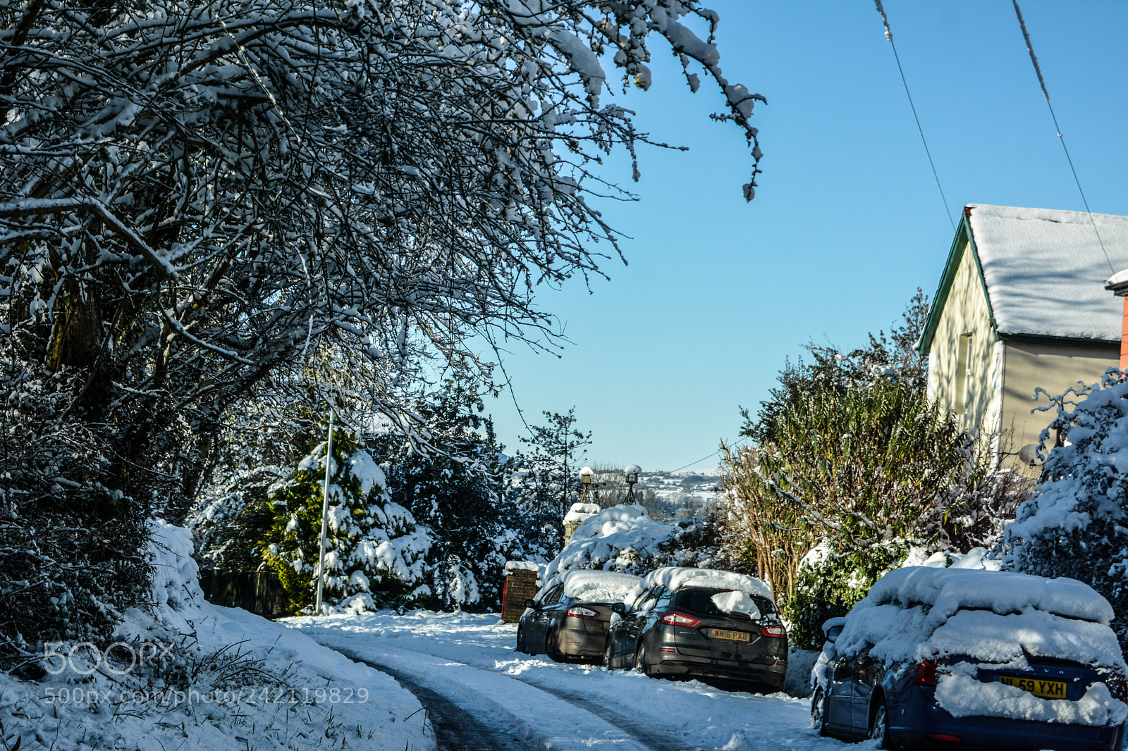 Nikon D7100 sample photo. Snow in the berecon photography