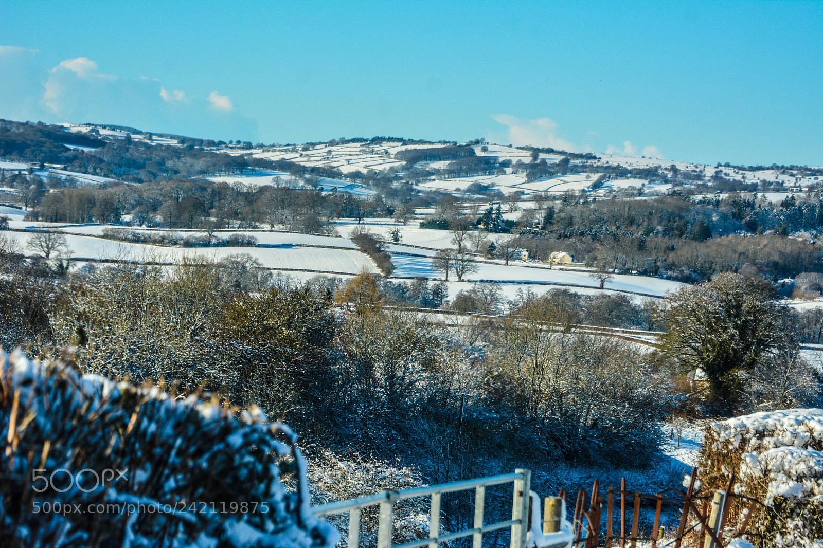 Nikon D7100 sample photo. Snow in the berecon photography