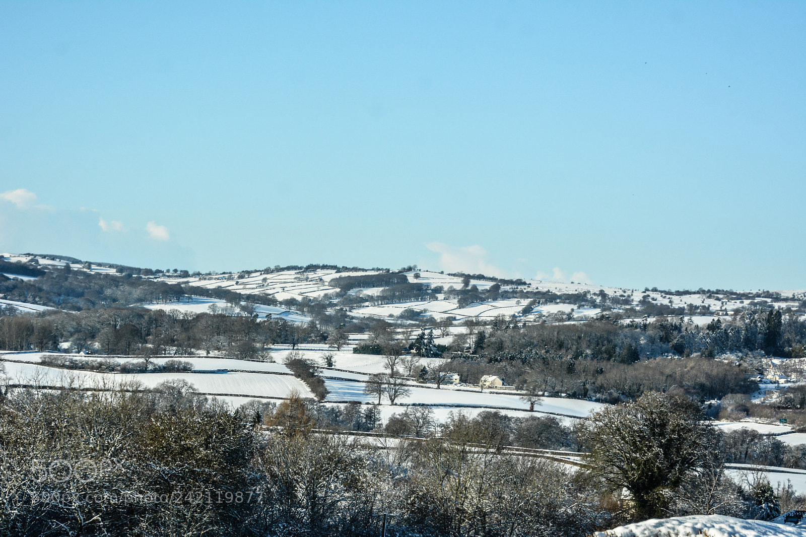 Nikon D7100 sample photo. Snow in the berecon photography