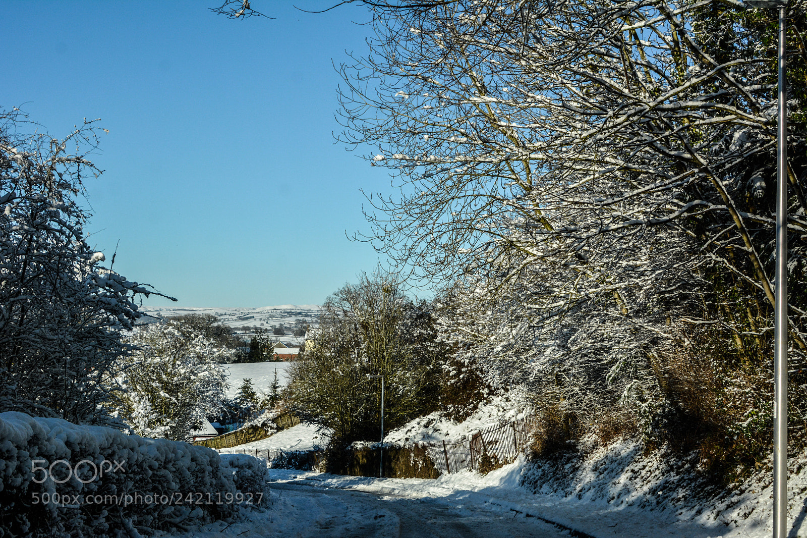 Nikon D7100 sample photo. Snow in the berecon photography