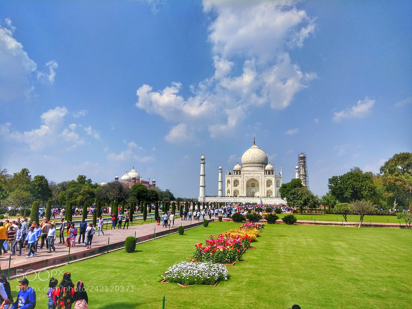 Xiaomi Redmi Note 4 sample photo. Tajmahal photography