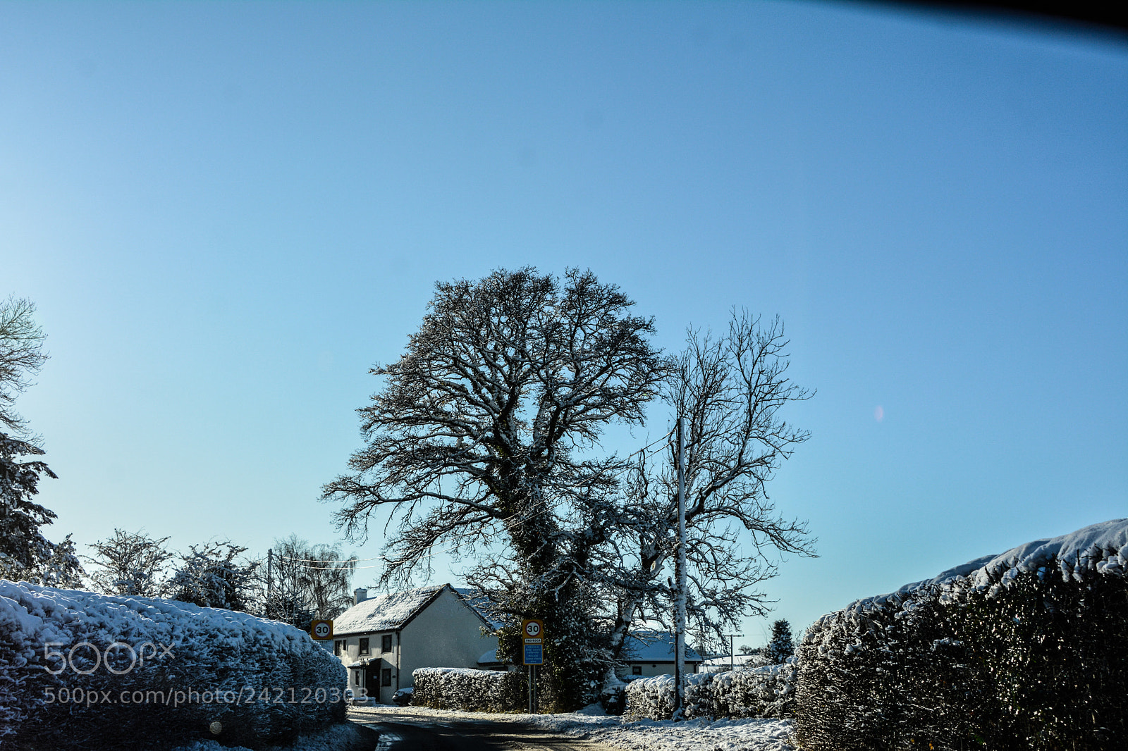 Nikon D7100 sample photo. Snow in the brecon photography