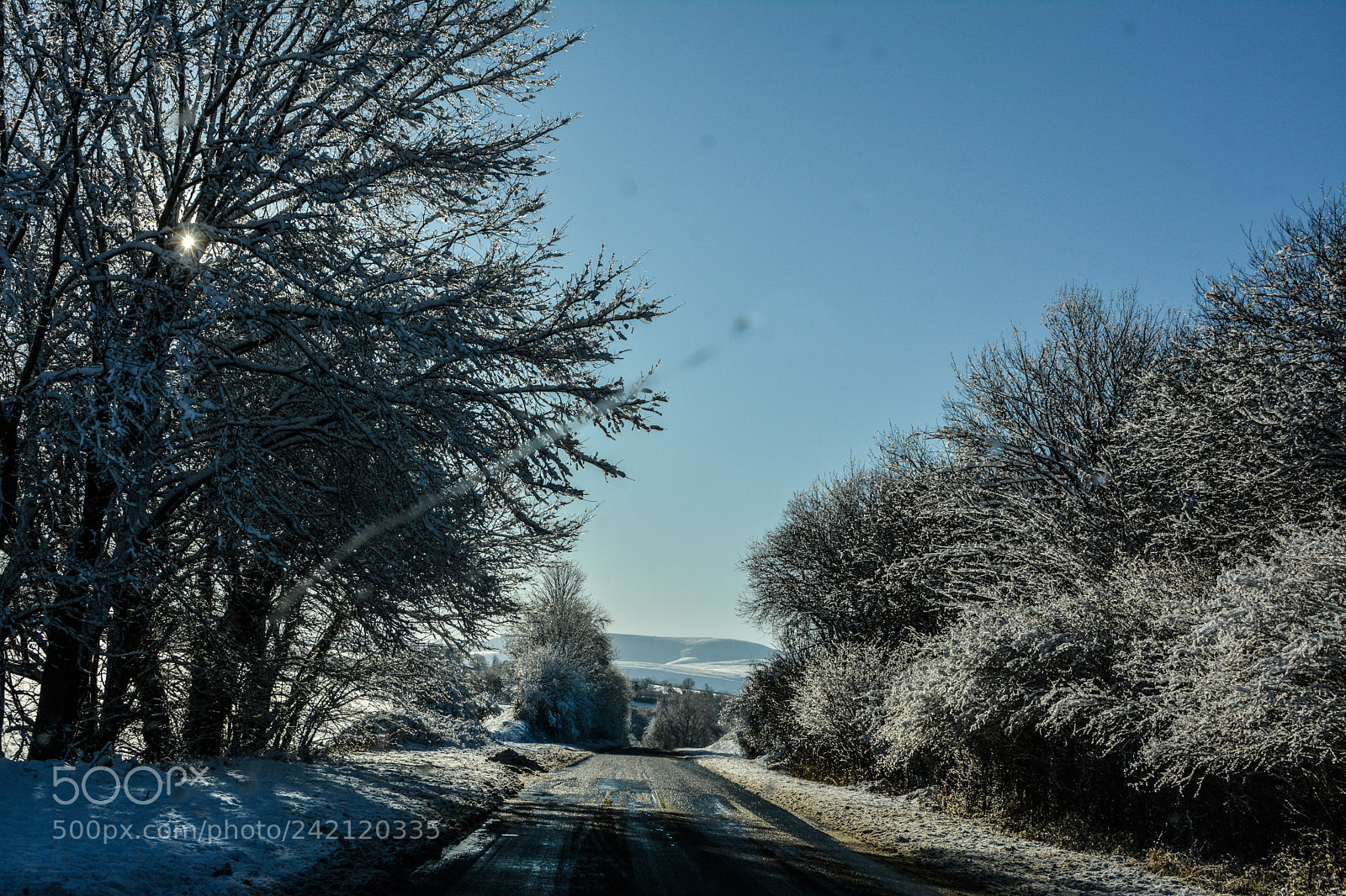 Nikon D7100 sample photo. Snow in the brecon photography