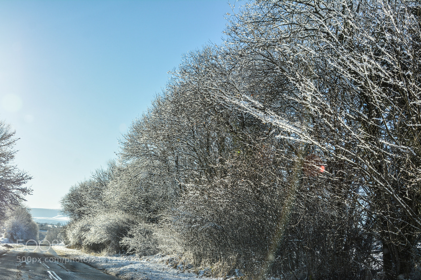 Nikon D7100 sample photo. Snow in the brecon photography