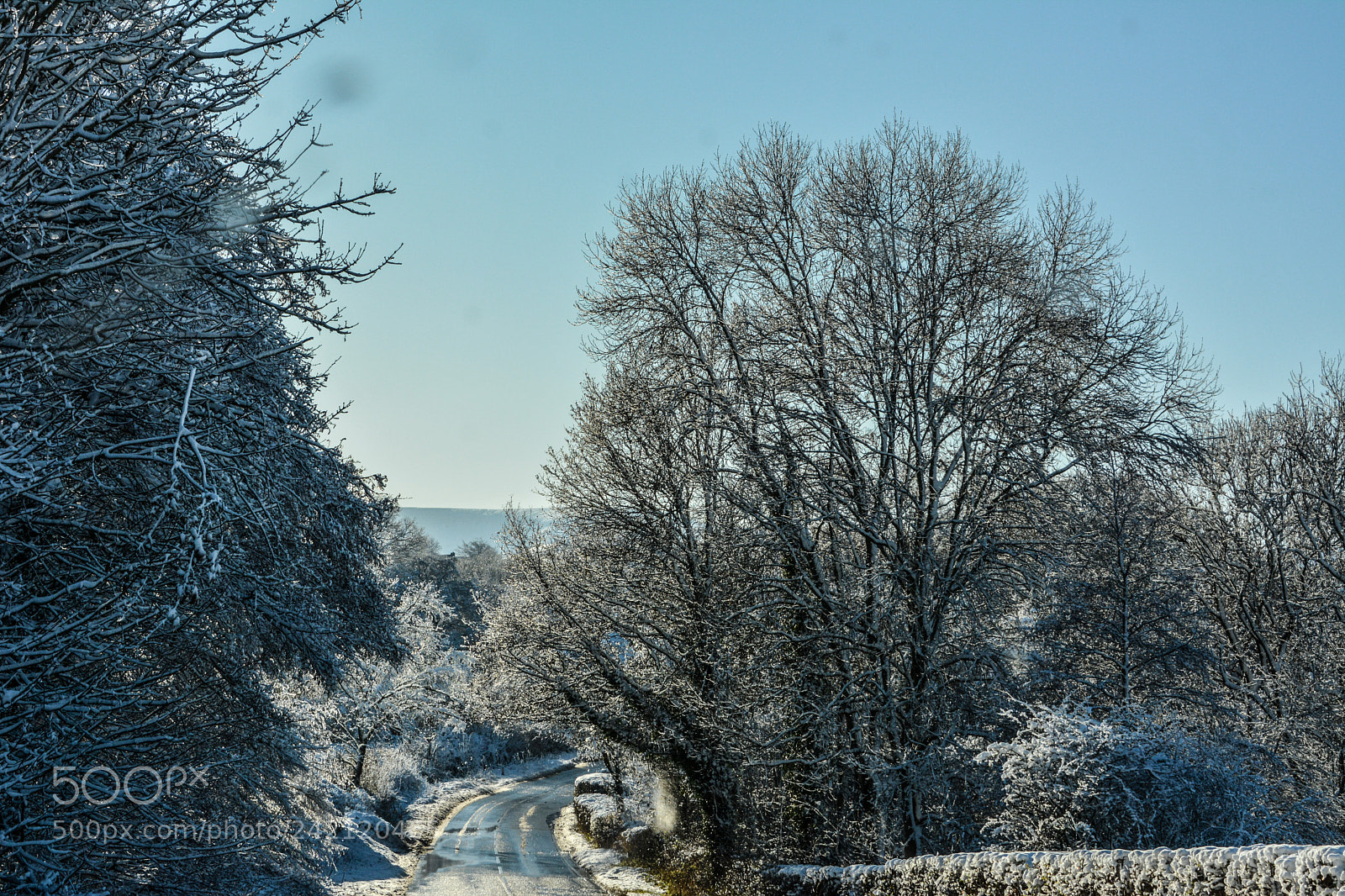Nikon D7100 sample photo. Snow in the brecon photography