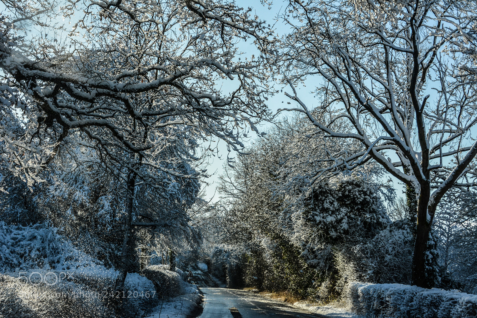 Nikon D7100 sample photo. Snow in the brecon photography