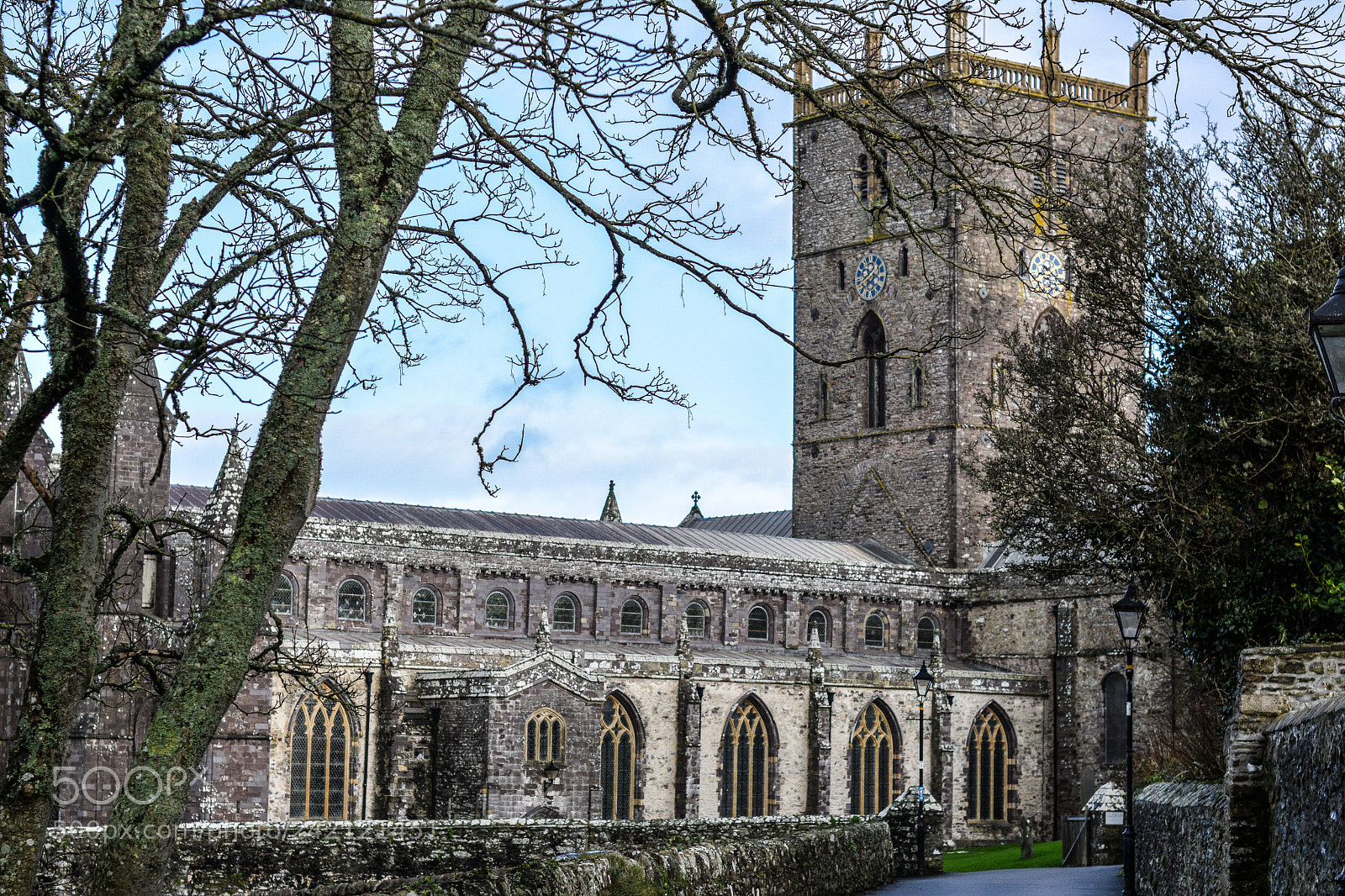 Nikon D7100 sample photo. St davids cathedral photography