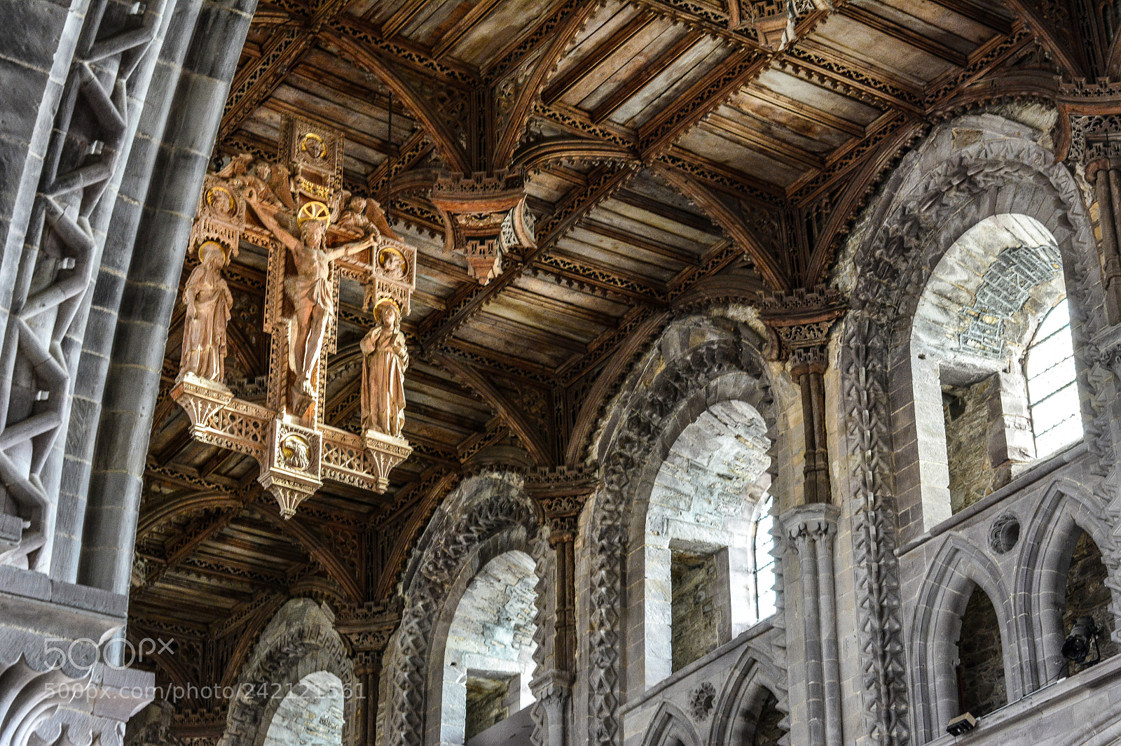 Nikon D7100 sample photo. St davids cathedral photography