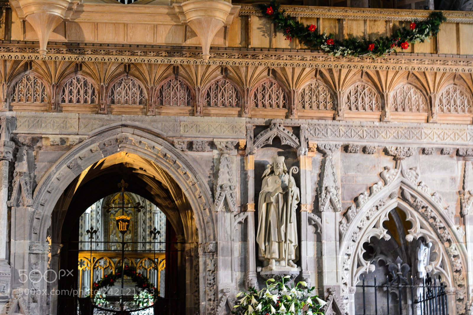 Nikon D7100 sample photo. St davids cathedral photography