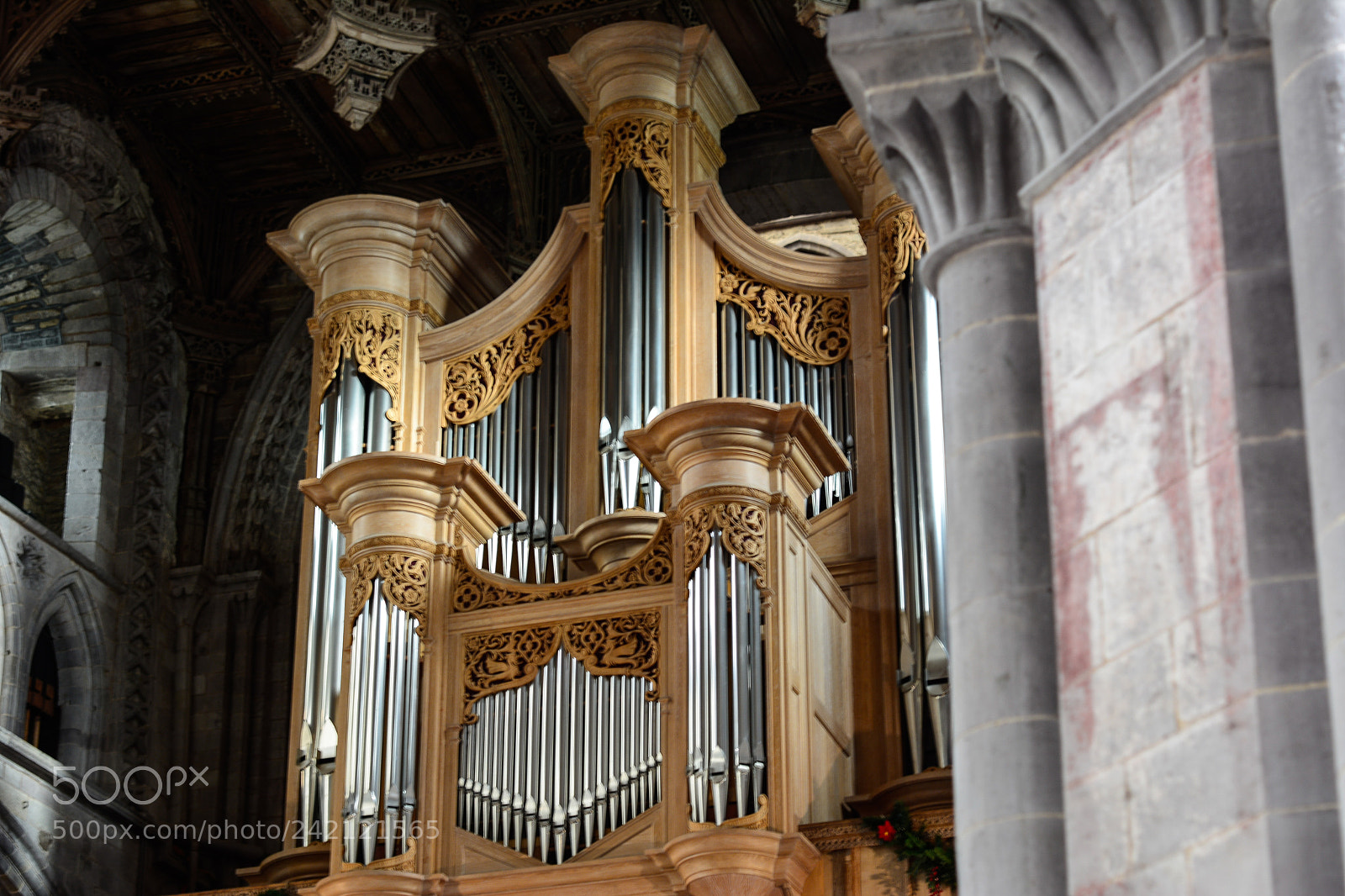 Nikon D7100 sample photo. St davids cathedral photography