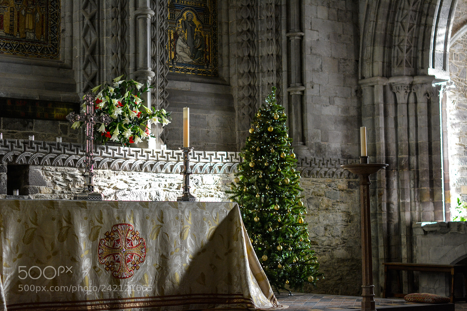 Nikon D7100 sample photo. St davids cathedral photography