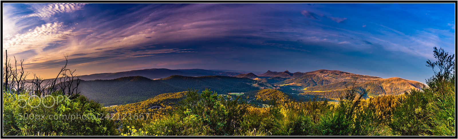 Nikon D7200 sample photo. Golden hour pano over photography