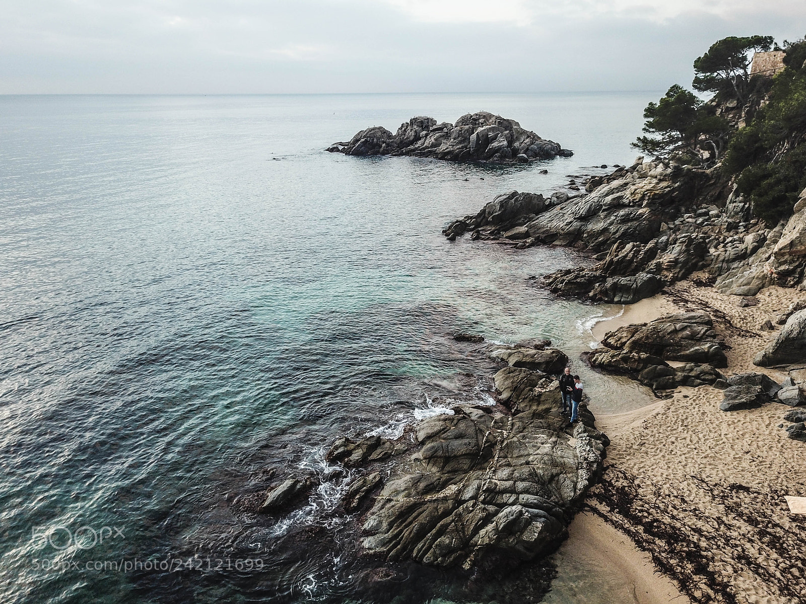 DJI FC220 sample photo. Coast photography
