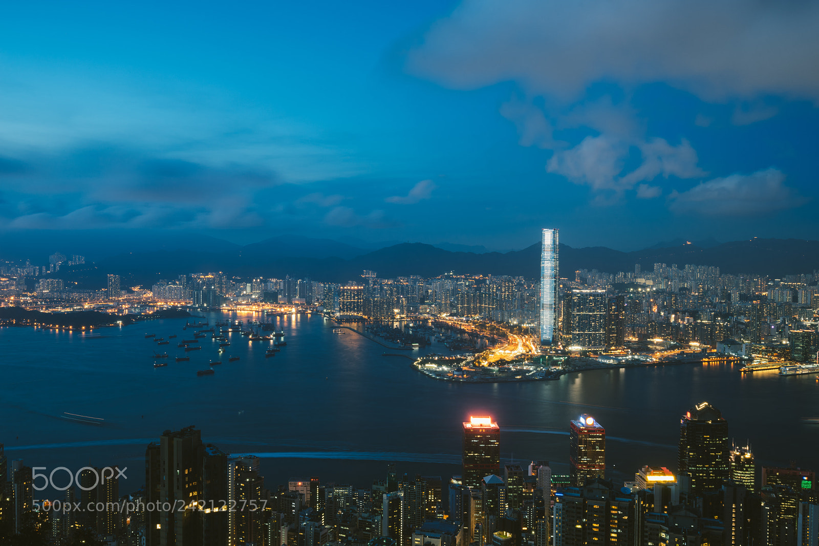 Sony a7 sample photo. View of hong kong photography