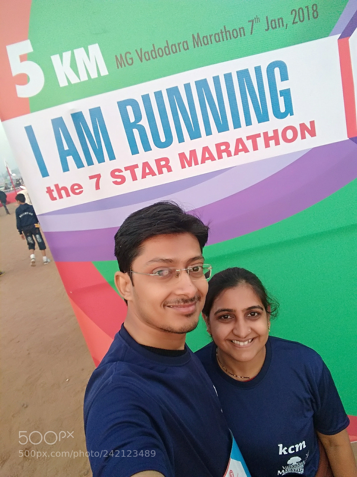 Xiaomi MI MAX 2 sample photo. Vadodara international half marathon photography