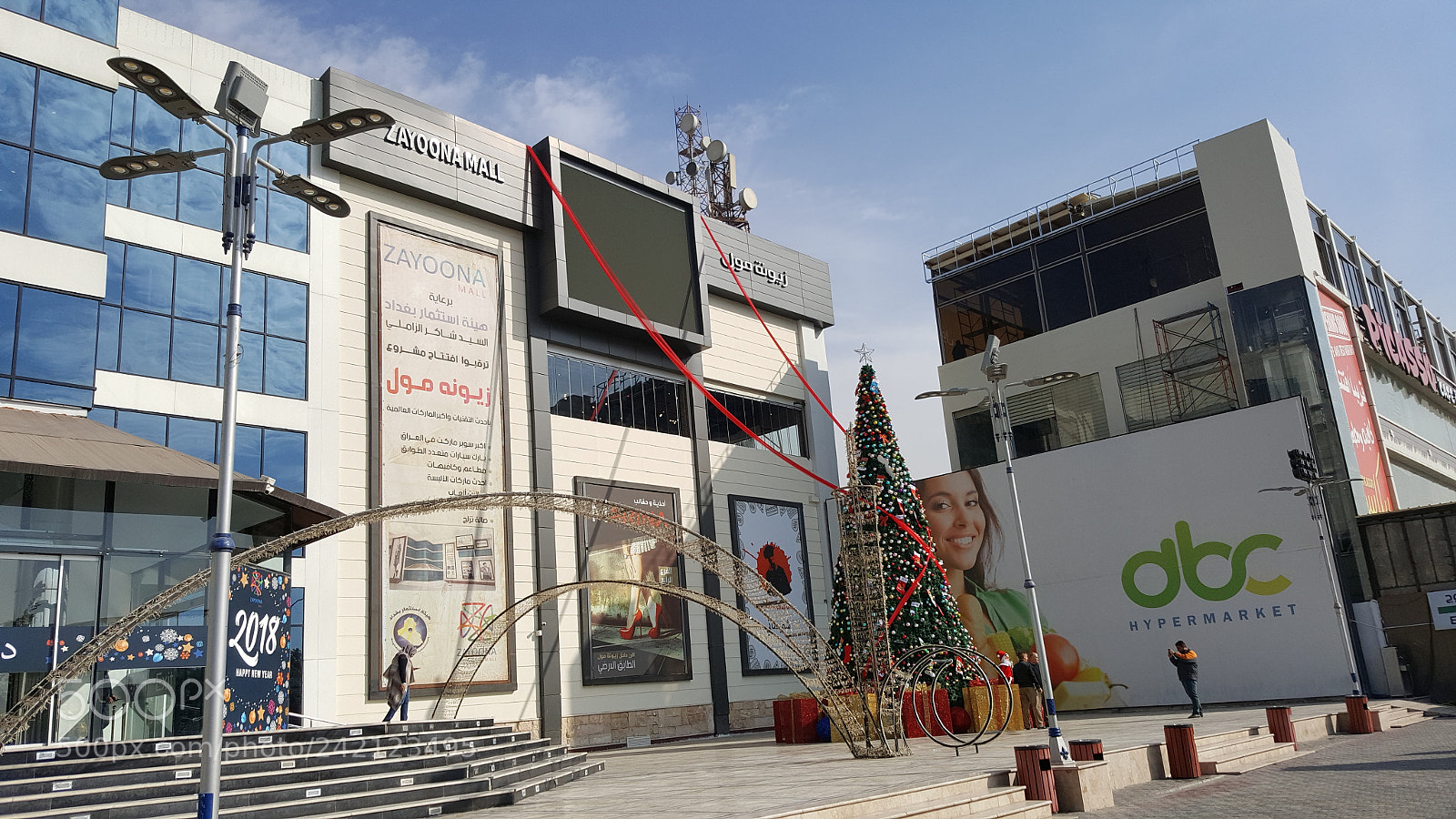 Samsung GALAXY S6 edge sample photo. Ziyouna mall exterior photography