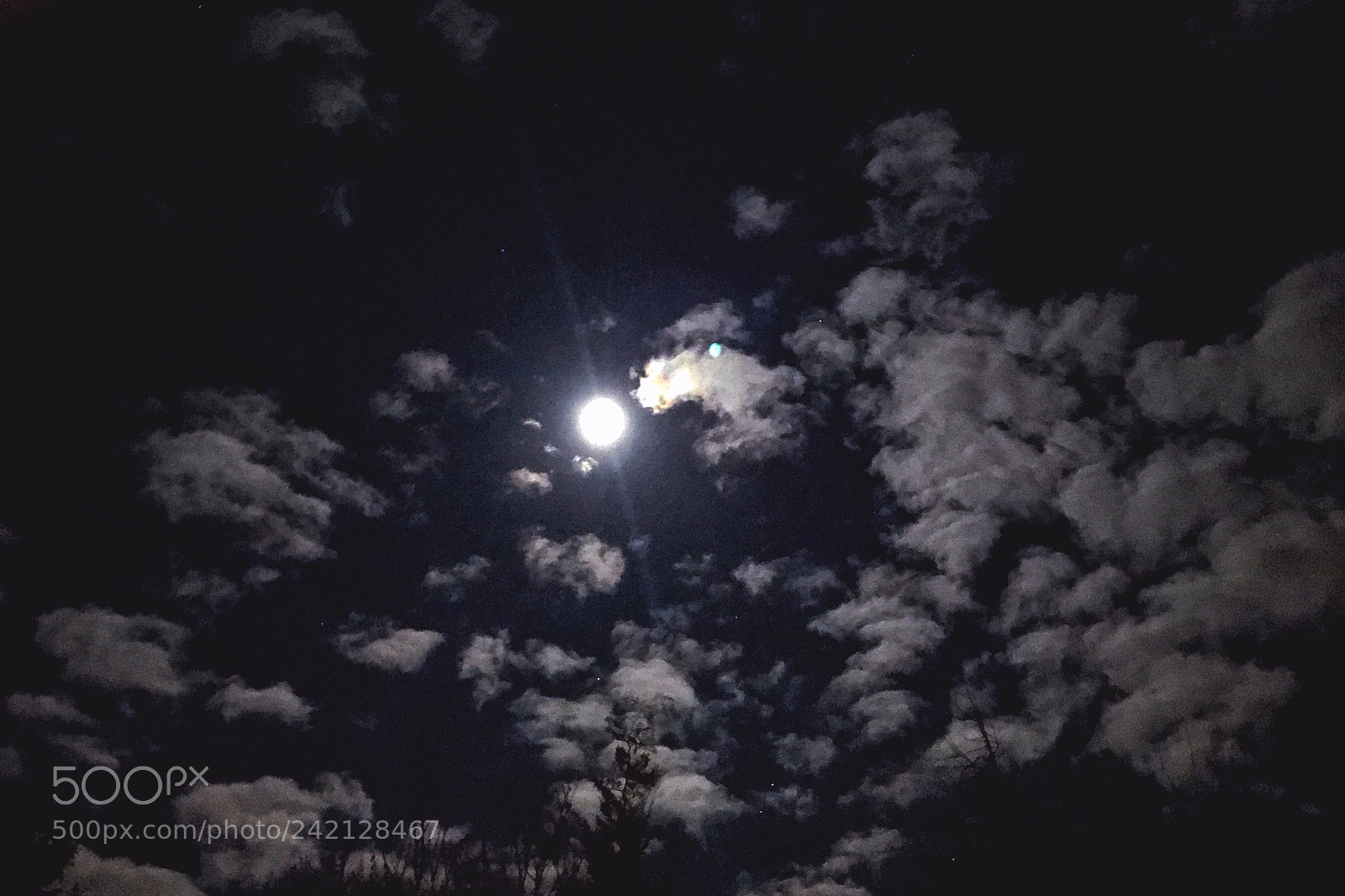 Apple iPhone 7 Plus sample photo. Moon photography