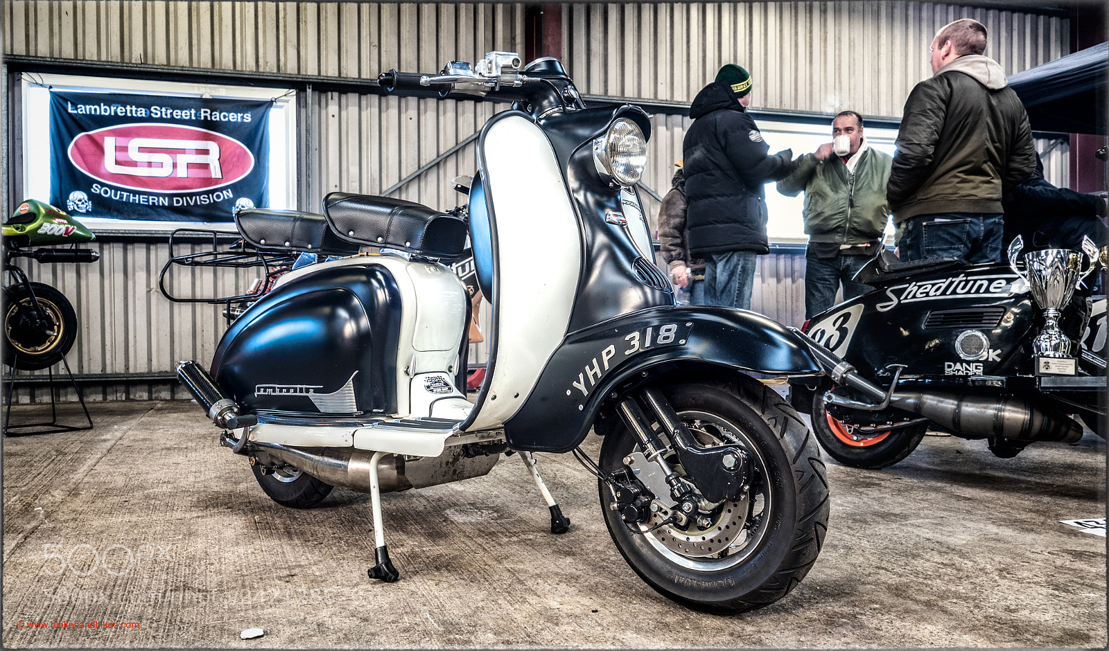 Olympus OM-D E-M1 Mark II sample photo. Lambretta street racers photography